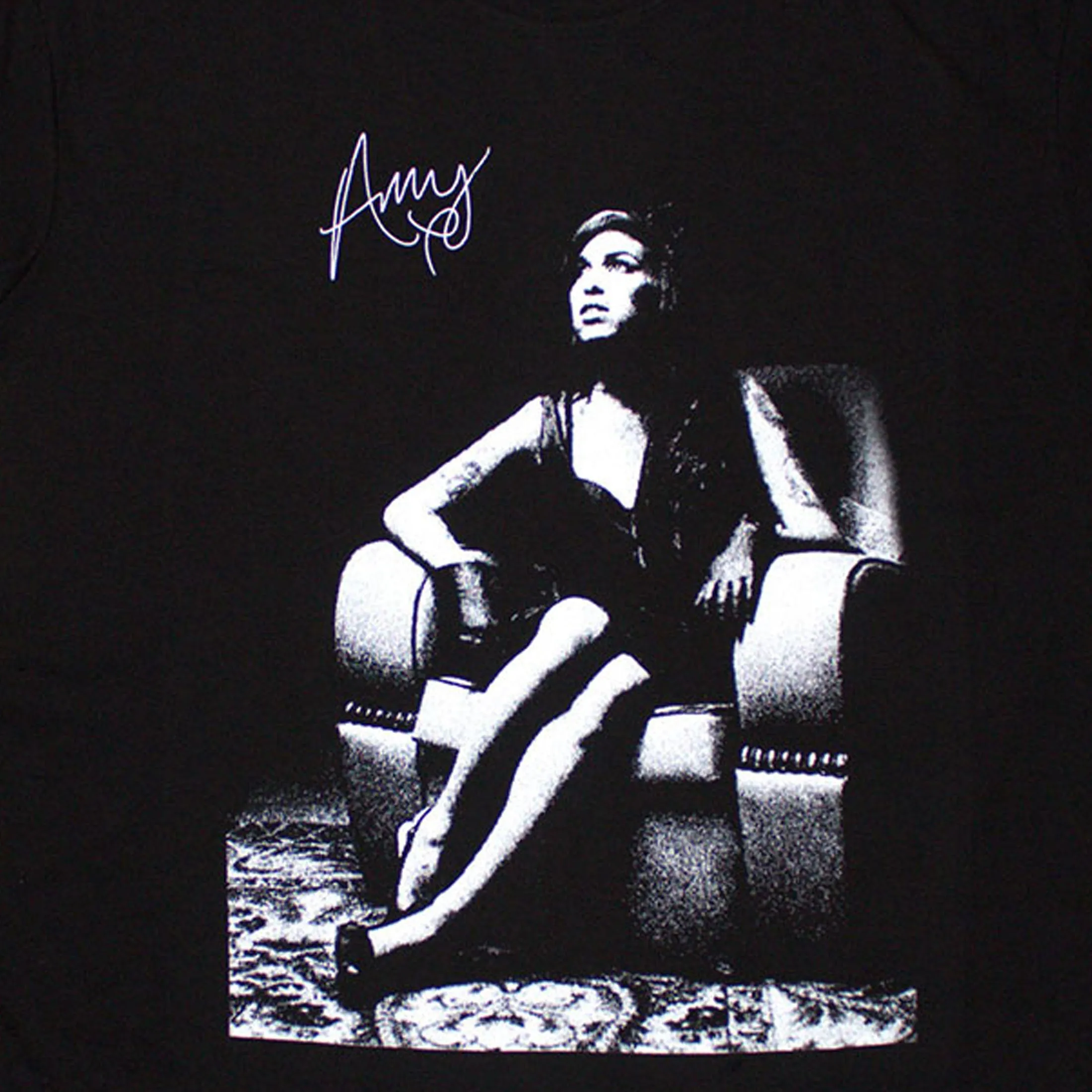 Amy Winehouse Chair T Shirt Dress sold by Paradiso Clothing product image thumbnail 2