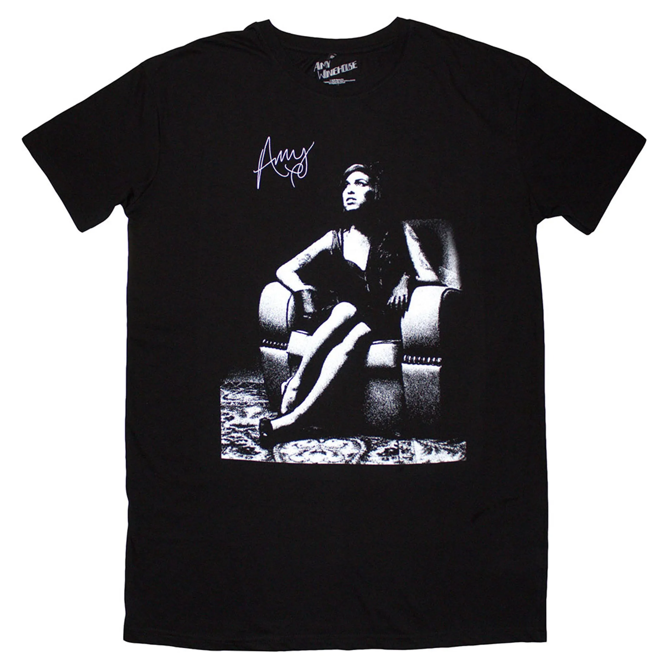 Amy Winehouse Chair T Shirt Dress sold by Paradiso Clothing