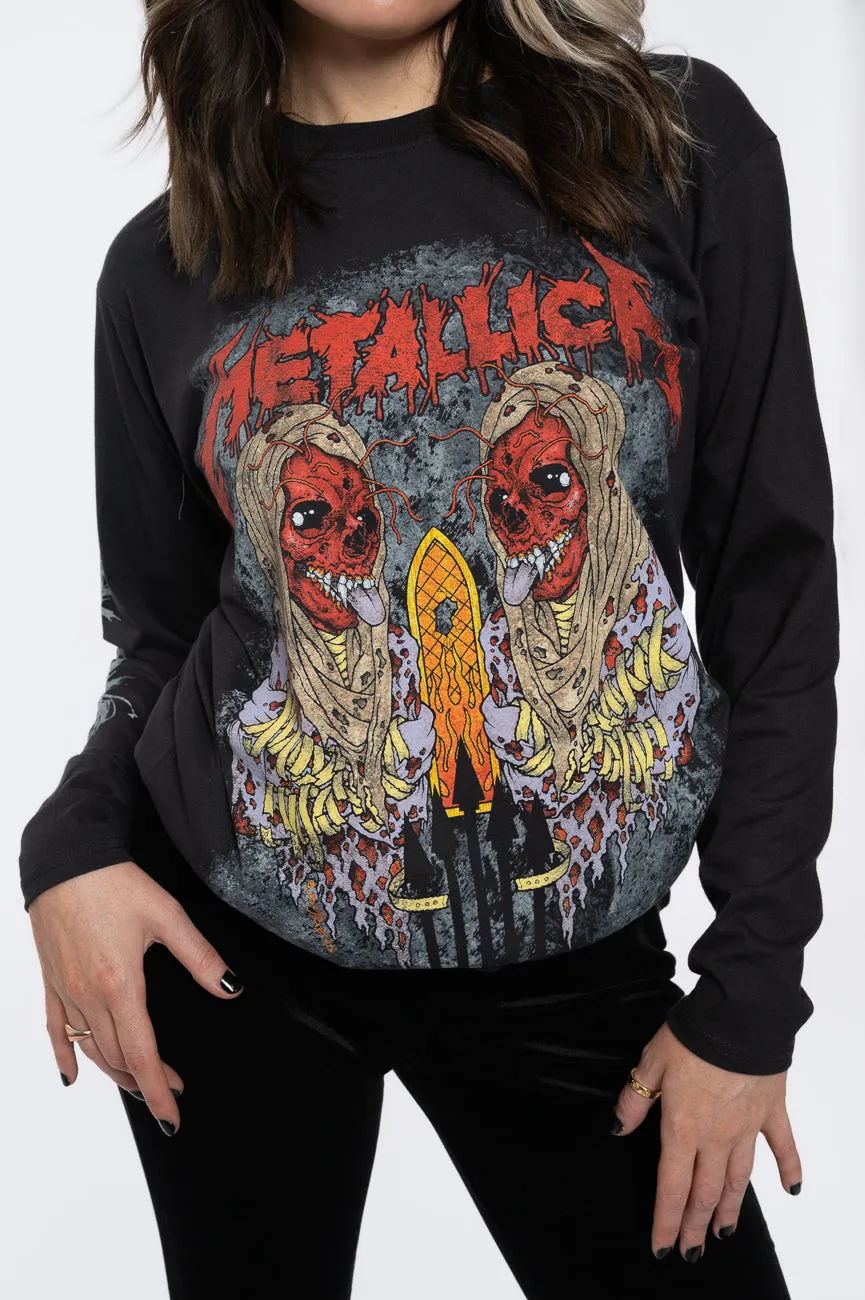 Metallica Sanitarium Long Sleeve T Shirt sold by Paradiso Clothing product image thumbnail 3
