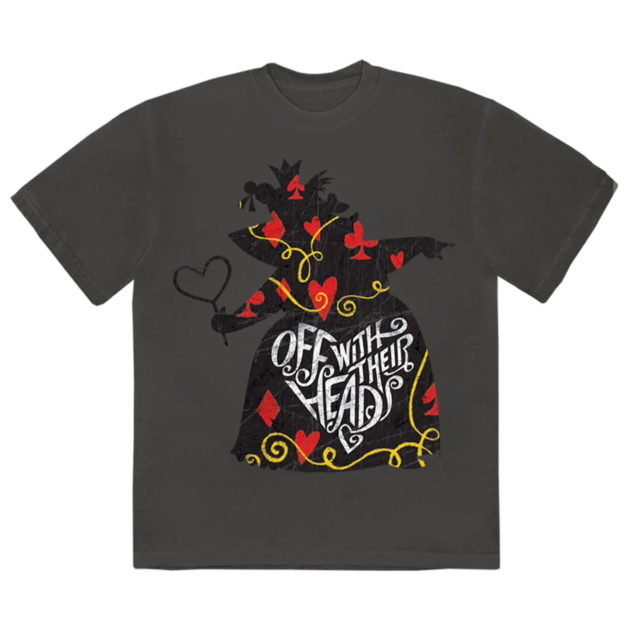 Alice In Wonderland Off With Their Heads T Shirt sold by Paradiso Clothing