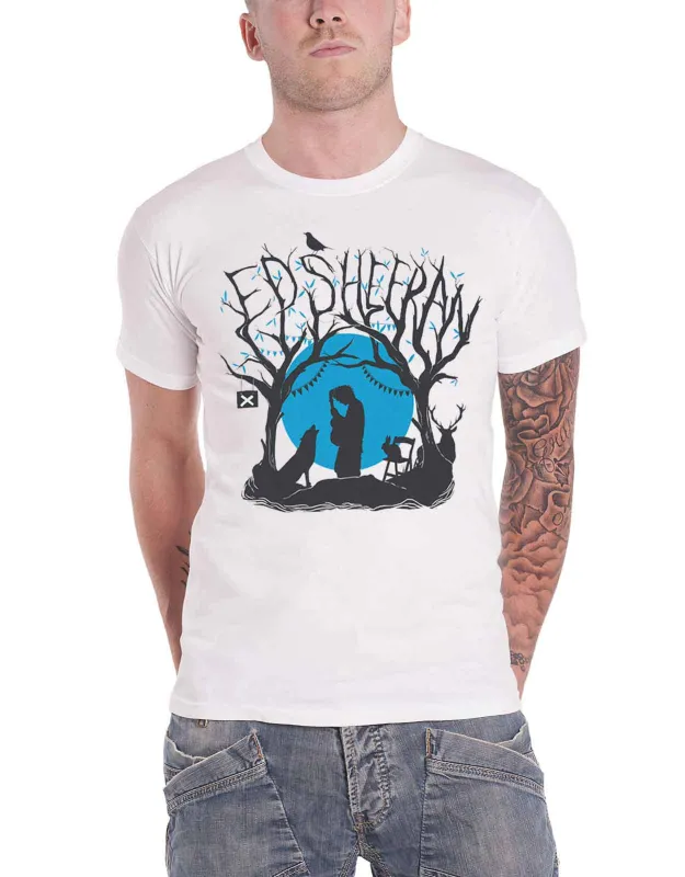 Ed Sheeran Woodland Gig T Shirt sold by Paradiso Clothing