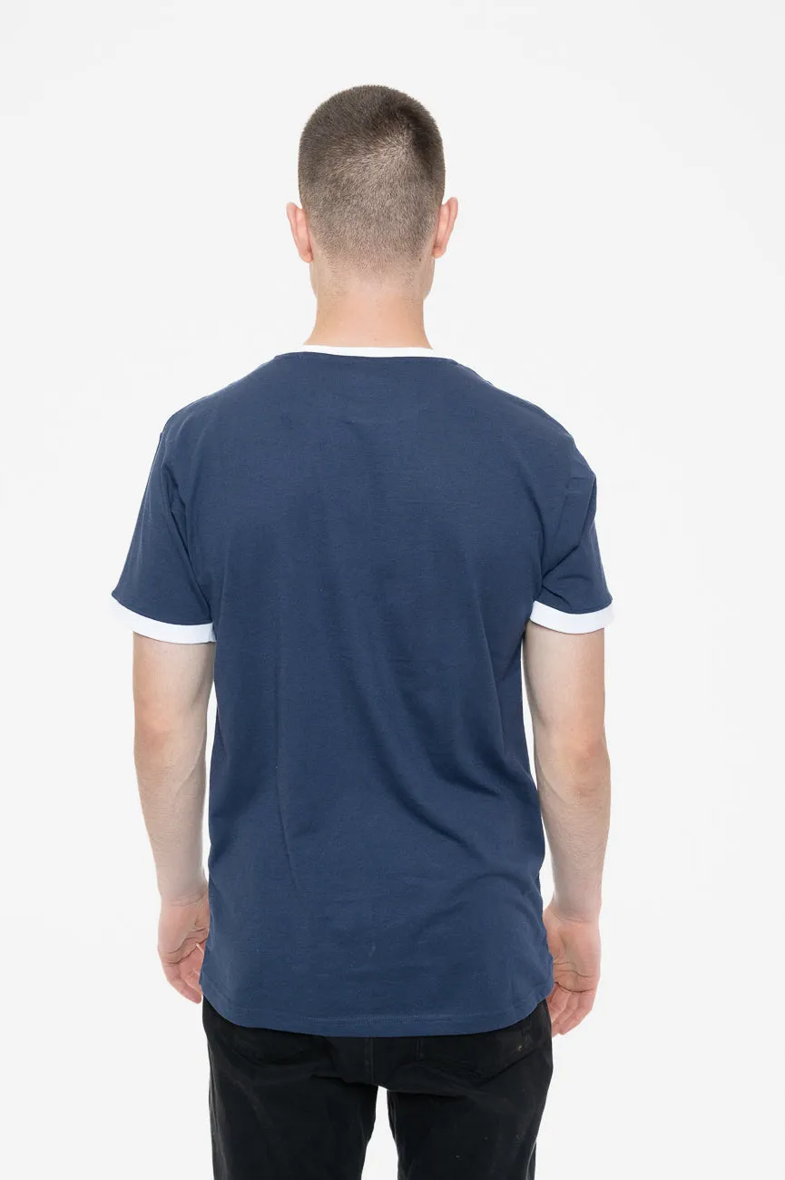 Oasis 1996 Tour Horizontal Stripes Ringer T Shirt sold by Paradiso Clothing product image thumbnail 4