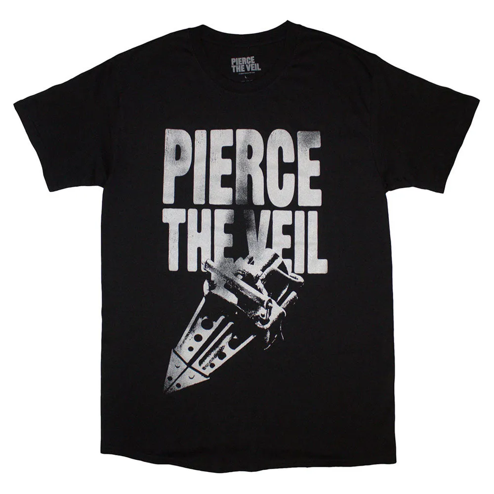 Pierce The Veil Large Text T Shirt sold by Paradiso Clothing