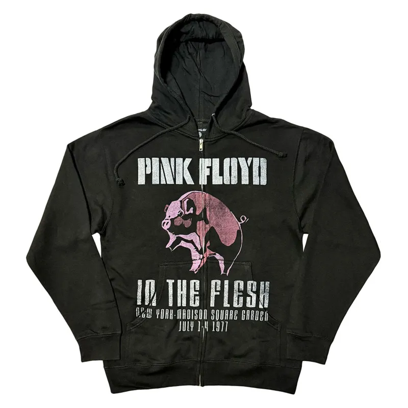 Pink Floyd In The Flesh Zipped Hoodie made by Pink Floyd