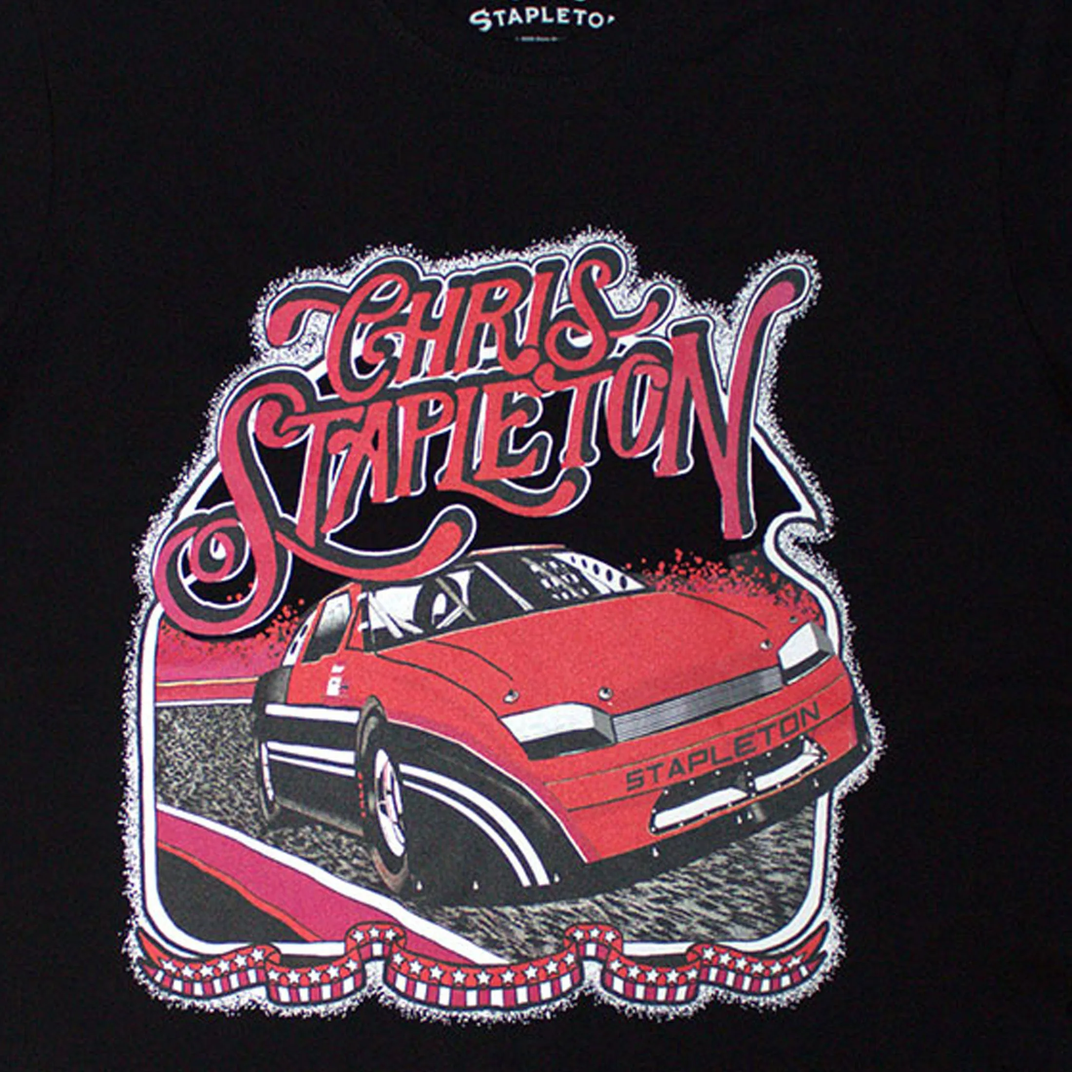 Chris Stapleton Car T Shirt sold by Paradiso Clothing product image thumbnail 2