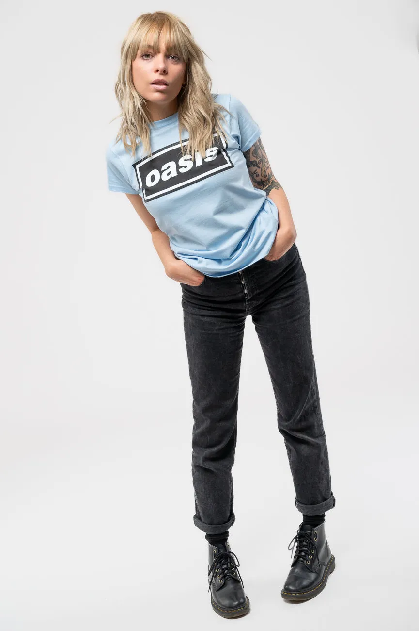 Oasis Decca Logo Skinny Fit T Shirt sold by Paradiso Clothing product image thumbnail 5