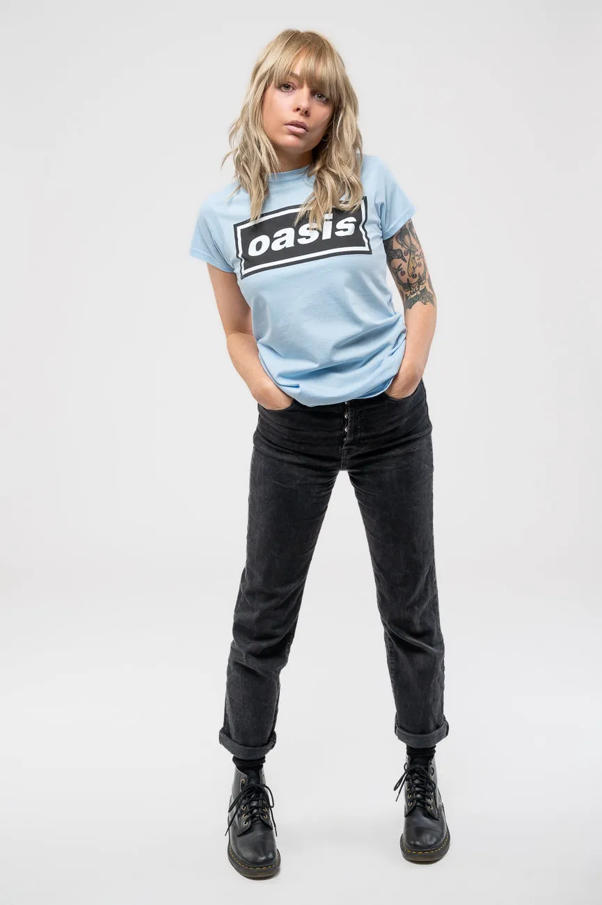 Oasis Decca Logo Skinny Fit T Shirt sold by Paradiso Clothing product image thumbnail 2