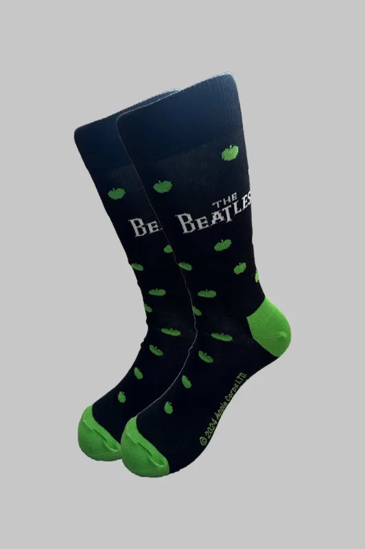 The Beatles Drop T Band Logo And Apples Ankle Socks made by The Beatles
