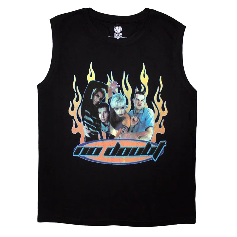 No Doubt Retro Logo Tank Top made by No Doubt