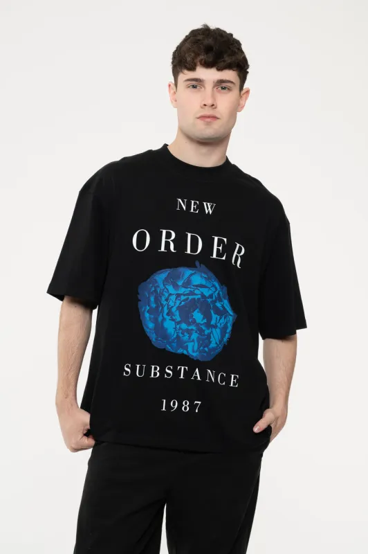 New Order Substance 1987 Limited Edition 999 Only Oversized Boxy T Shirt made by Paradiso Clothing