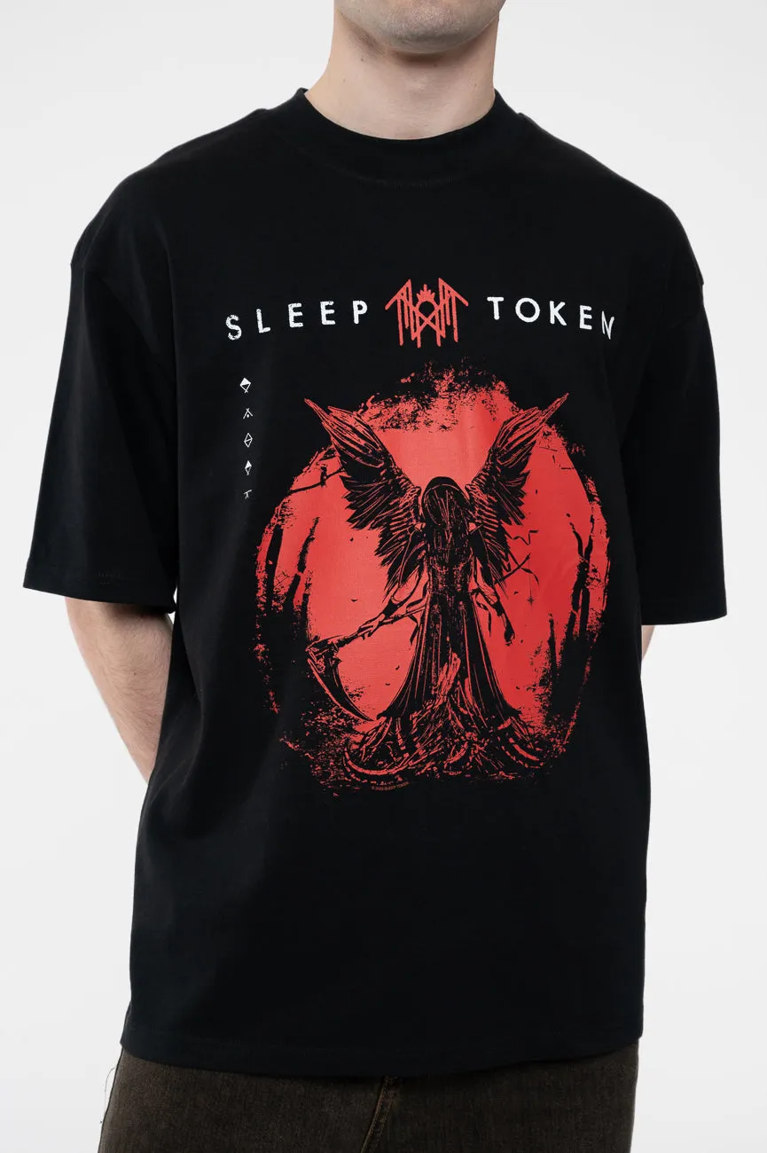 Sleep Token Take Me Back To Eden Limited Edition 999 Only Oversized Boxy T Shirt sold by Paradiso Clothing product image thumbnail 3