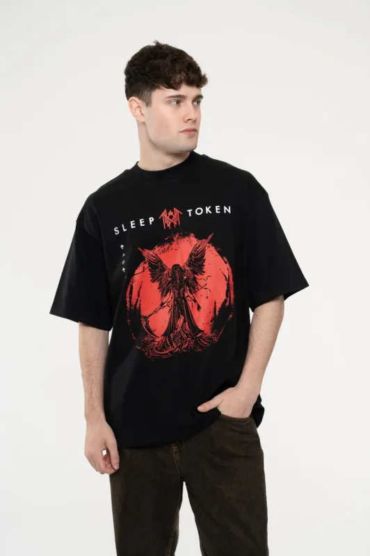 Sleep Token Take Me Back To Eden Limited Edition 999 Only Oversized Boxy T Shirt made by Paradiso Clothing