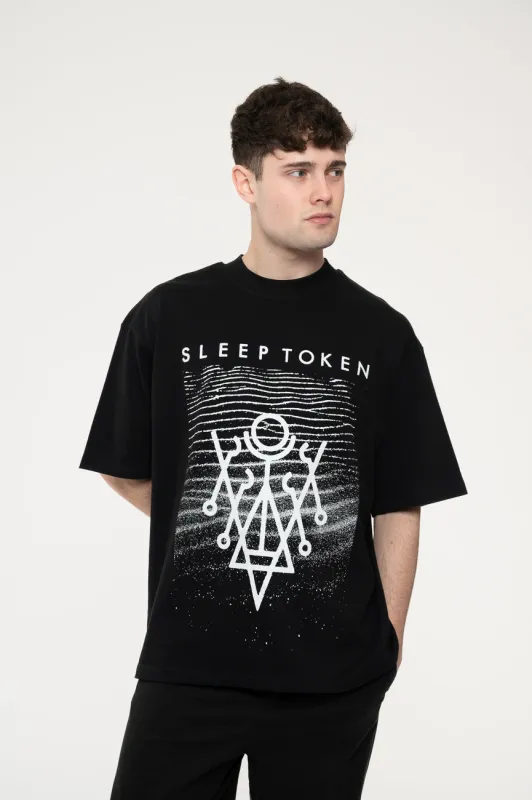 Sleep Token Give Band Logo Limited Edition 999 Only Oversized Boxy T Shirt made by Paradiso Clothing