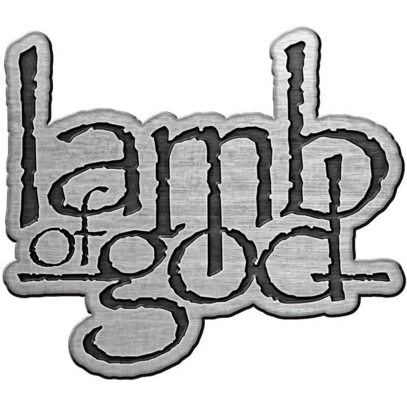 Lamb Of God Band Logo Pin Badge sold by Paradiso Clothing