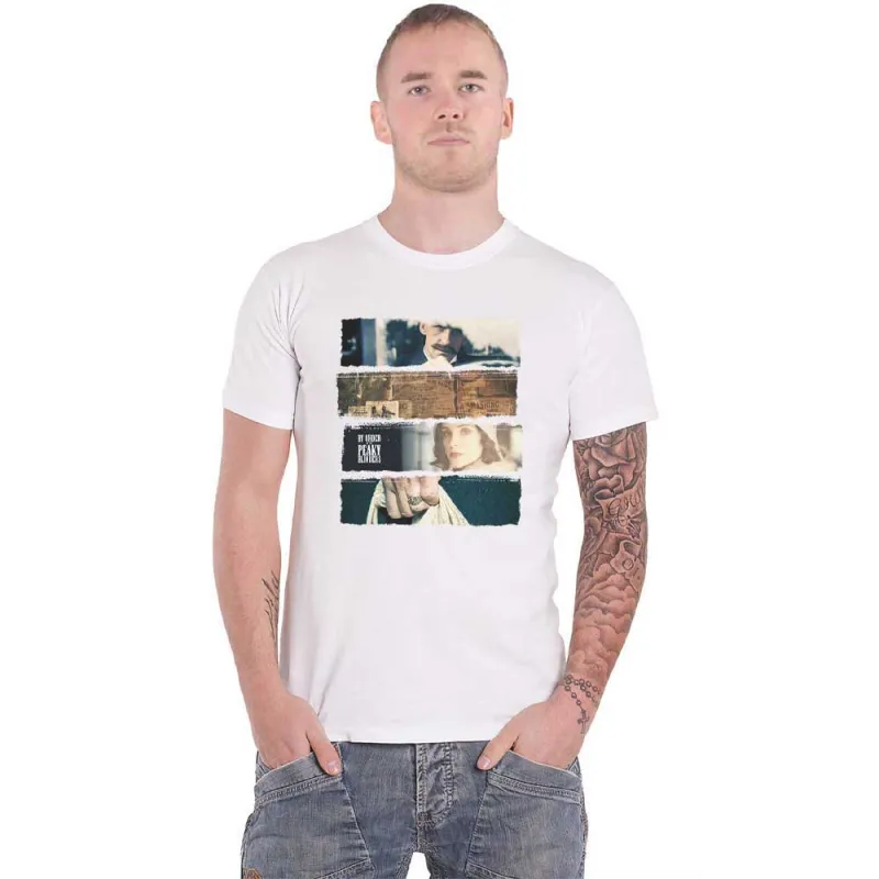 Peaky Blinders Slices Logo T Shirt sold by Paradiso Clothing