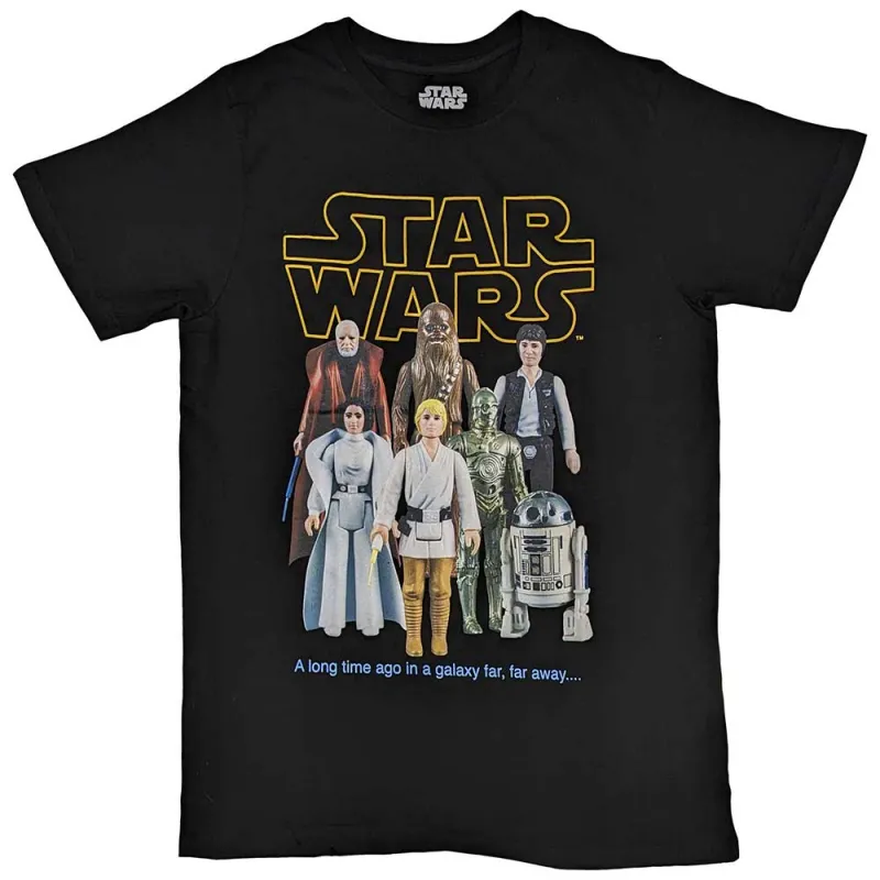 Star Wars T Shirt Rebels Toy Figures new Official Mens Black sold by Paradiso Clothing