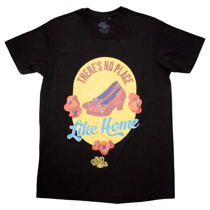 The Wizard Of Oz Theres No Place Like Home T Shirt sold by Paradiso Clothing