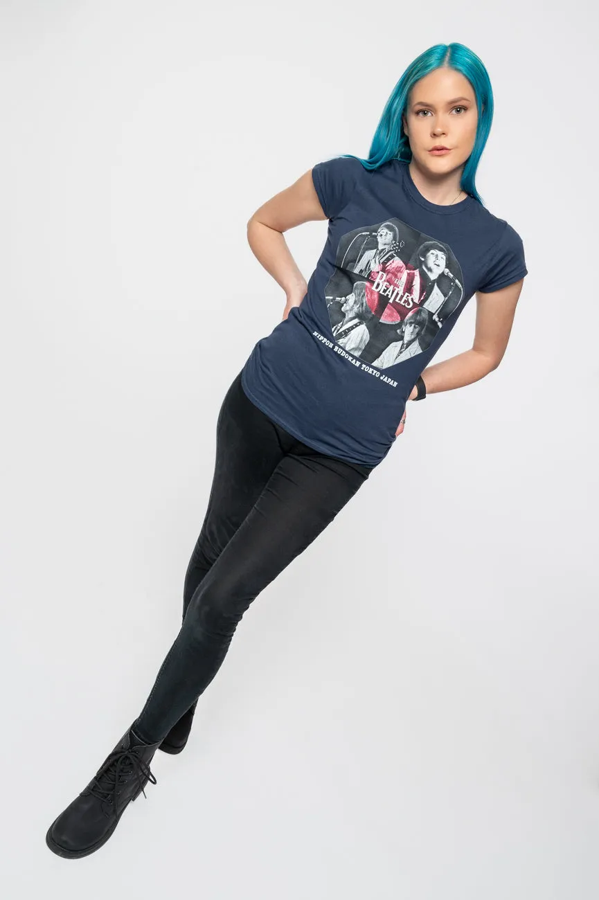 The Beatles Budokan Octagon Skinny Fit Tee sold by Paradiso Clothing product image thumbnail 4