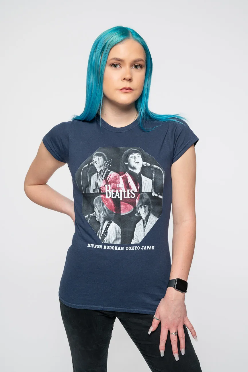 The Beatles Budokan Octagon Skinny Fit Tee sold by Paradiso Clothing