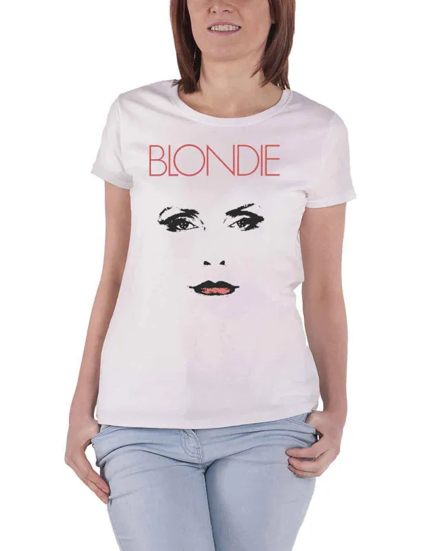 Blondie Staredown Skinny Fit T Shirt sold by Paradiso Clothing