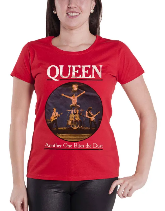 Queen Another One Bites The Dust Skinny Fit T Shirt sold by Paradiso Clothing