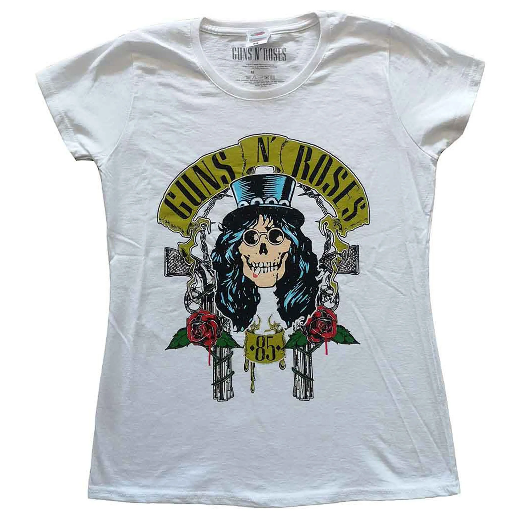 Guns N Roses Slash 85 Skinny Fit T Shirt sold by Paradiso Clothing
