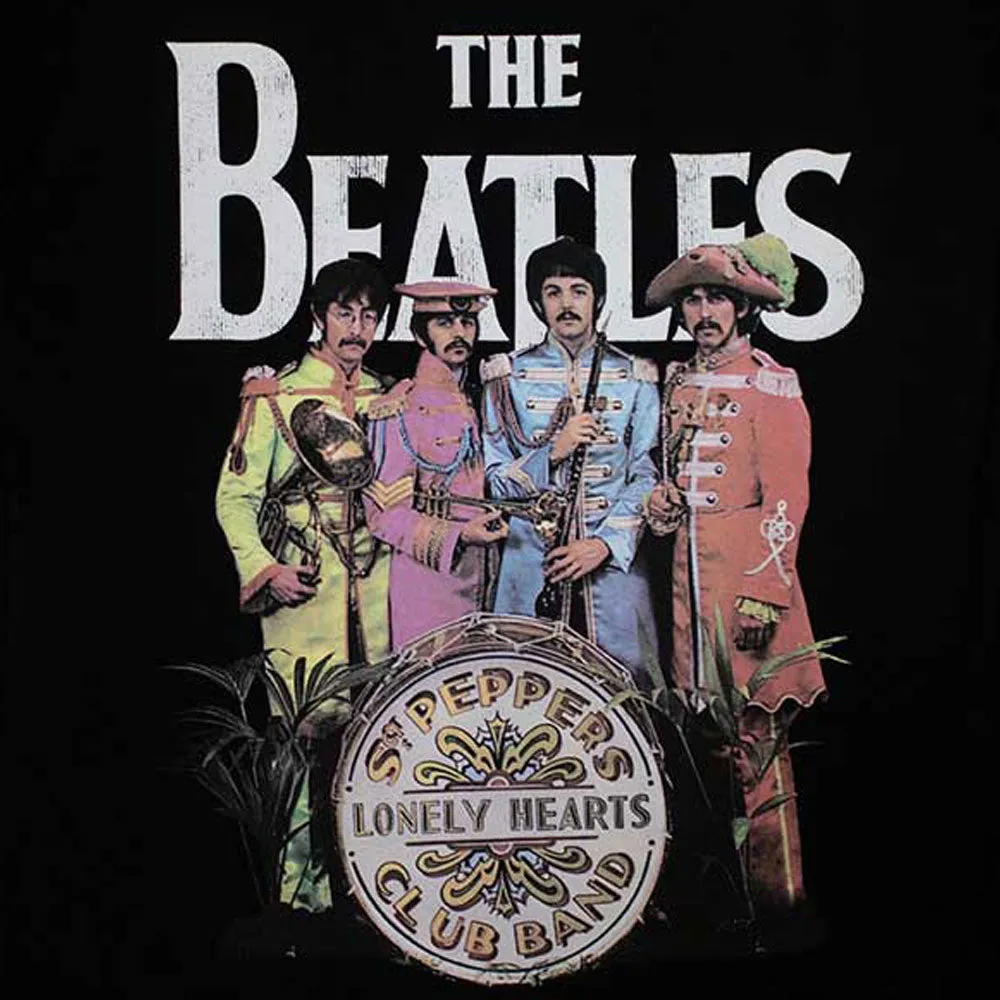 The Beatles Sgt Pepper Womens Skinny Fit T Shirt sold by Paradiso Clothing product image thumbnail 2