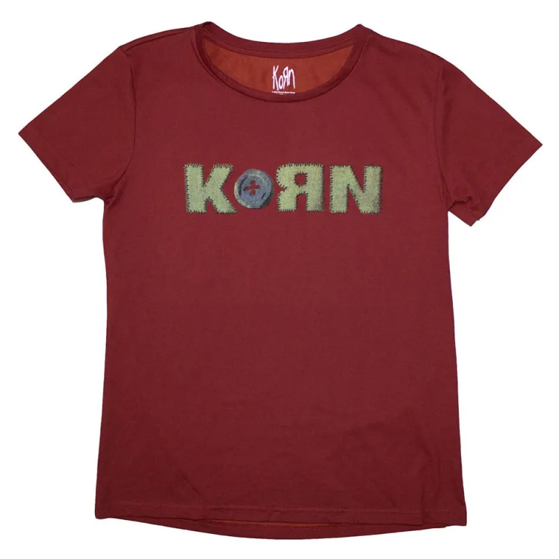 Korn Doll Issues Womens T Shirt sold by Paradiso Clothing