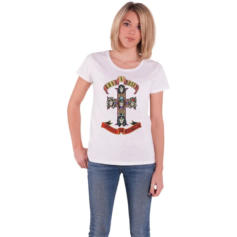 Guns N' Roses Appetite For Destruction Skinny Fit T Shirt sold by Paradiso Clothing