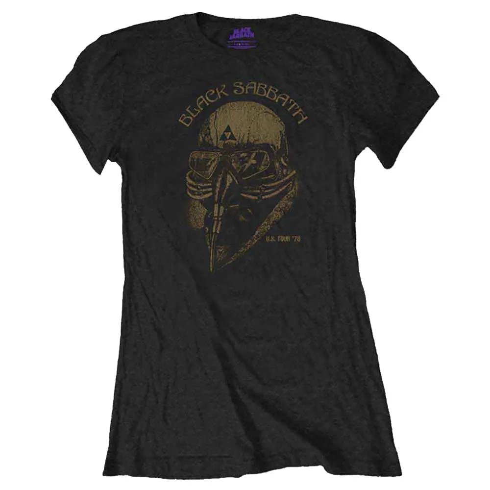 Black Sabbath US Tour 1978 Skinny Fit T Shirt sold by Paradiso Clothing