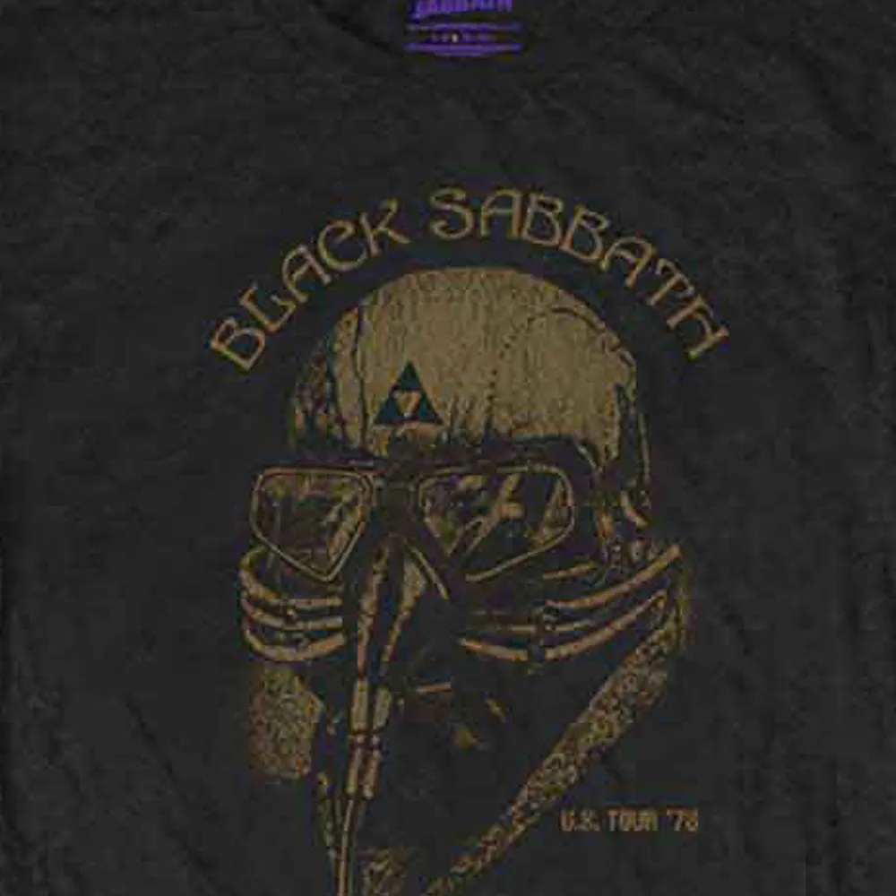 Black Sabbath US Tour 1978 Skinny Fit T Shirt sold by Paradiso Clothing product image thumbnail 2