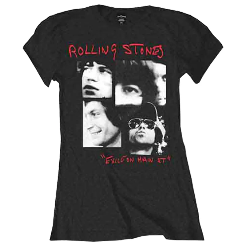 The Rolling Stones Exile on Main Street Skinny Fit T Shirt sold by Paradiso Clothing
