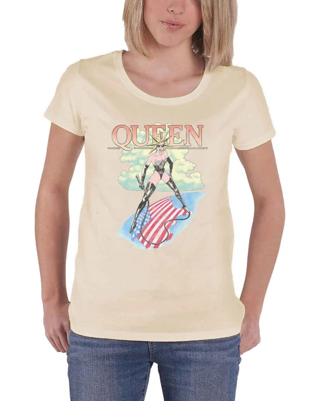 Queen Mistress Skinny Fit T Shirt sold by Paradiso Clothing