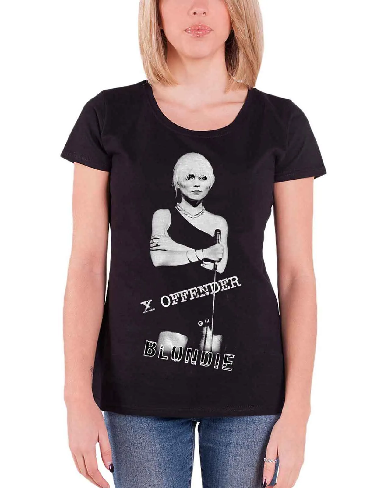 Blondie X Offender Skinny Fit T Shirt sold by Paradiso Clothing