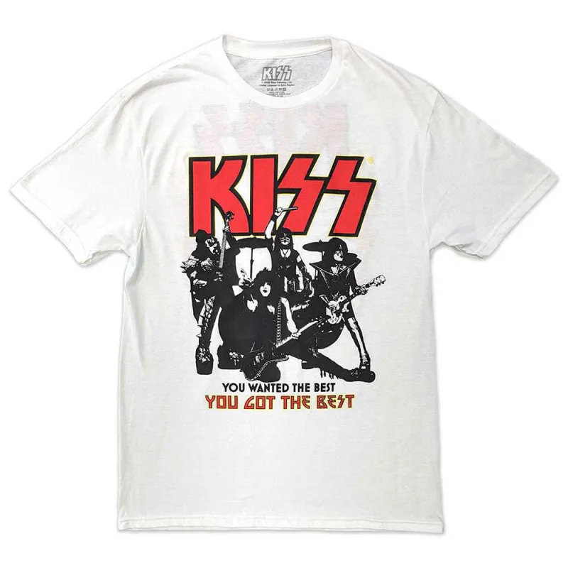 KISS End Of The Road You Got The Best T Shirt made by Kiss