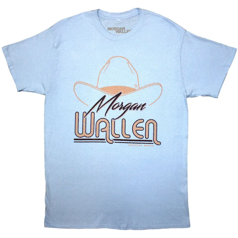 Morgan Wallen Cowboy Hat T Shirt sold by Paradiso Clothing