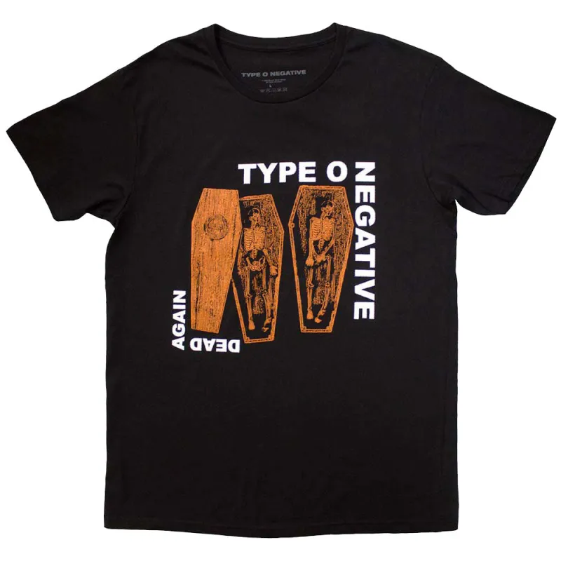 Type O Negative Dead Again Band Logo T Shirt sold by Paradiso Clothing