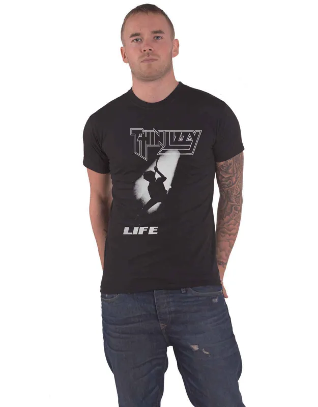 Thin Lizzy Life T Shirt made by Paradiso Clothing