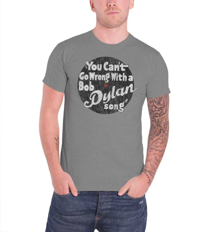 Bob Dylan You Cant Go Wrong T Shirt made by Paradiso Clothing