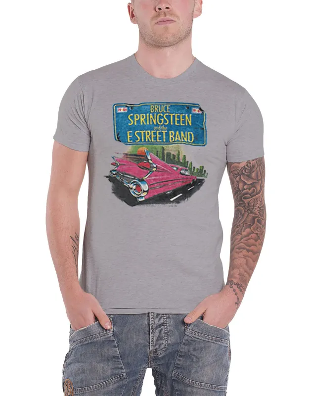 Bruce Springsteen Pink Cadillac US Tour T Shirt sold by Paradiso Clothing