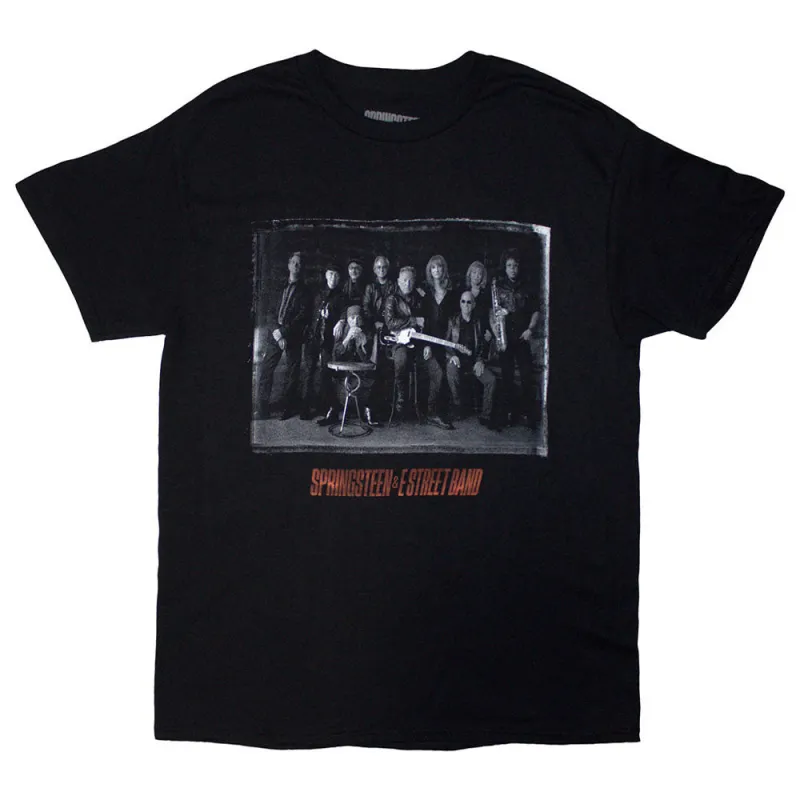 Bruce Springsteen Tour 24 E-Street Photo T Shirt sold by Paradiso Clothing
