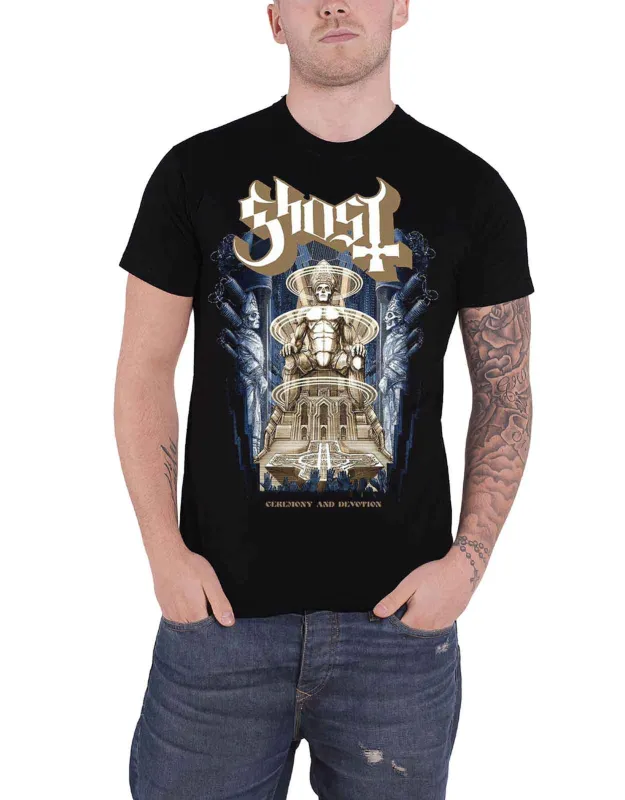 Ghost Ceremony And Devotion T Shirt sold by Paradiso Clothing