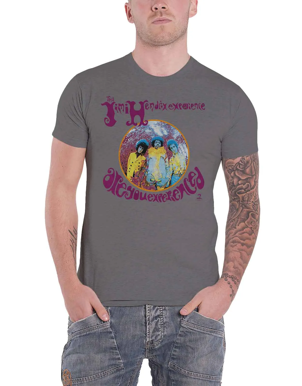 Jimi Hendrix Are You Experienced T Shirt sold by Paradiso Clothing