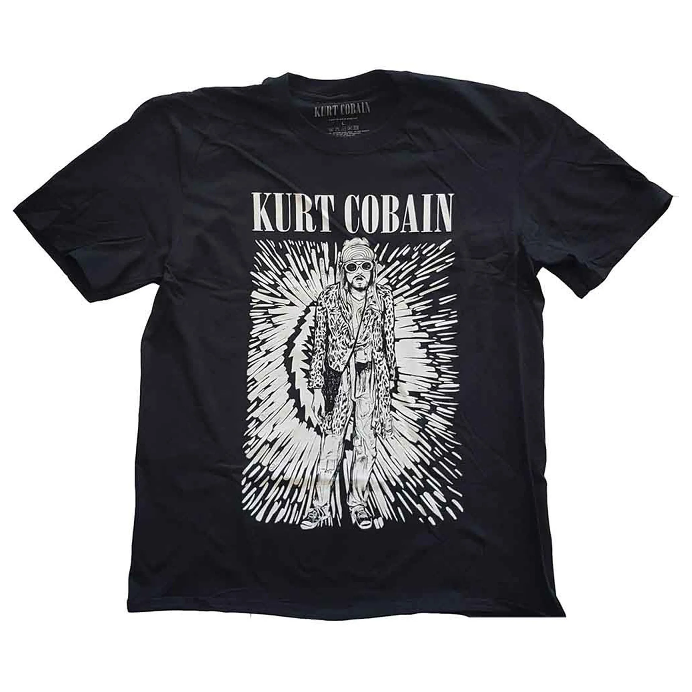 Kurt Cobain Brilliance Logo T Shirt sold by Paradiso Clothing