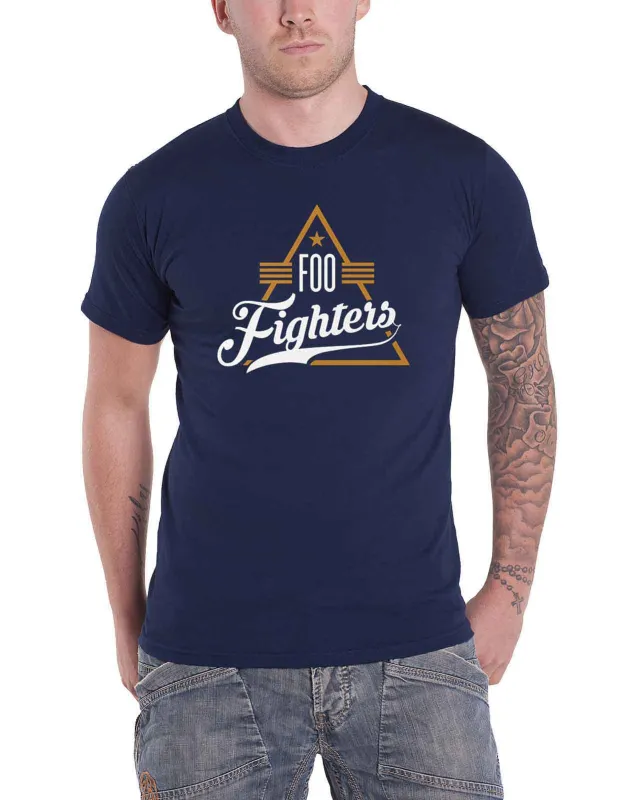 Foo Fighters Triangle Band Logo T Shirt sold by Paradiso Clothing
