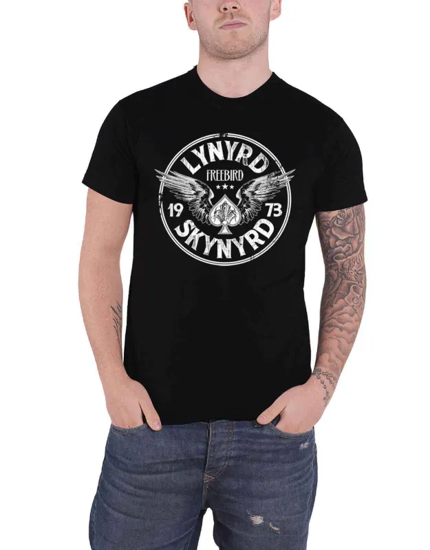 Lynyrd Skynyrd Freebird 73 Wings T Shirt sold by Paradiso Clothing