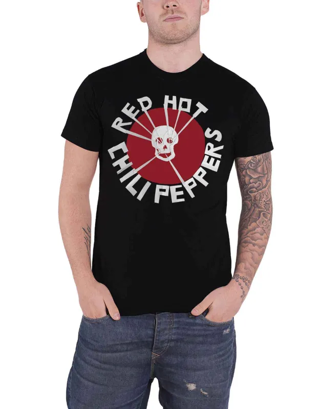 Red Hot Chili Peppers Flea Skull T Shirt sold by Paradiso Clothing