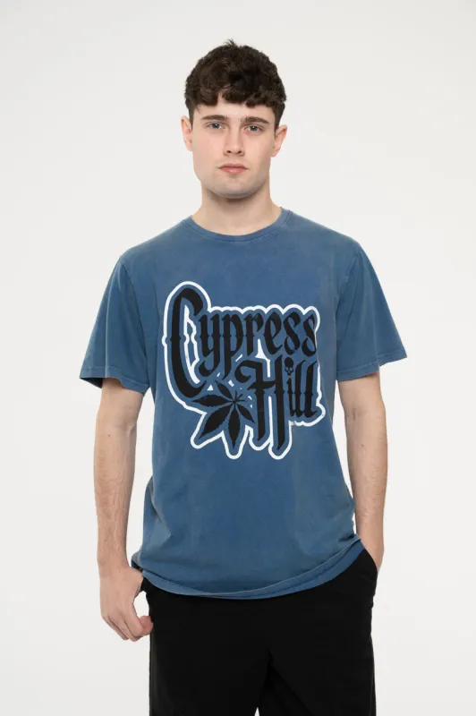 Cypress Hill Logo Limited Edition 999 Only Premium Wash T Shirt sold by Paradiso Clothing