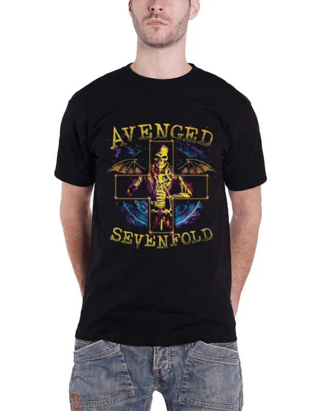 Avenged Sevenfold Crucifix T Shirt sold by Paradiso Clothing