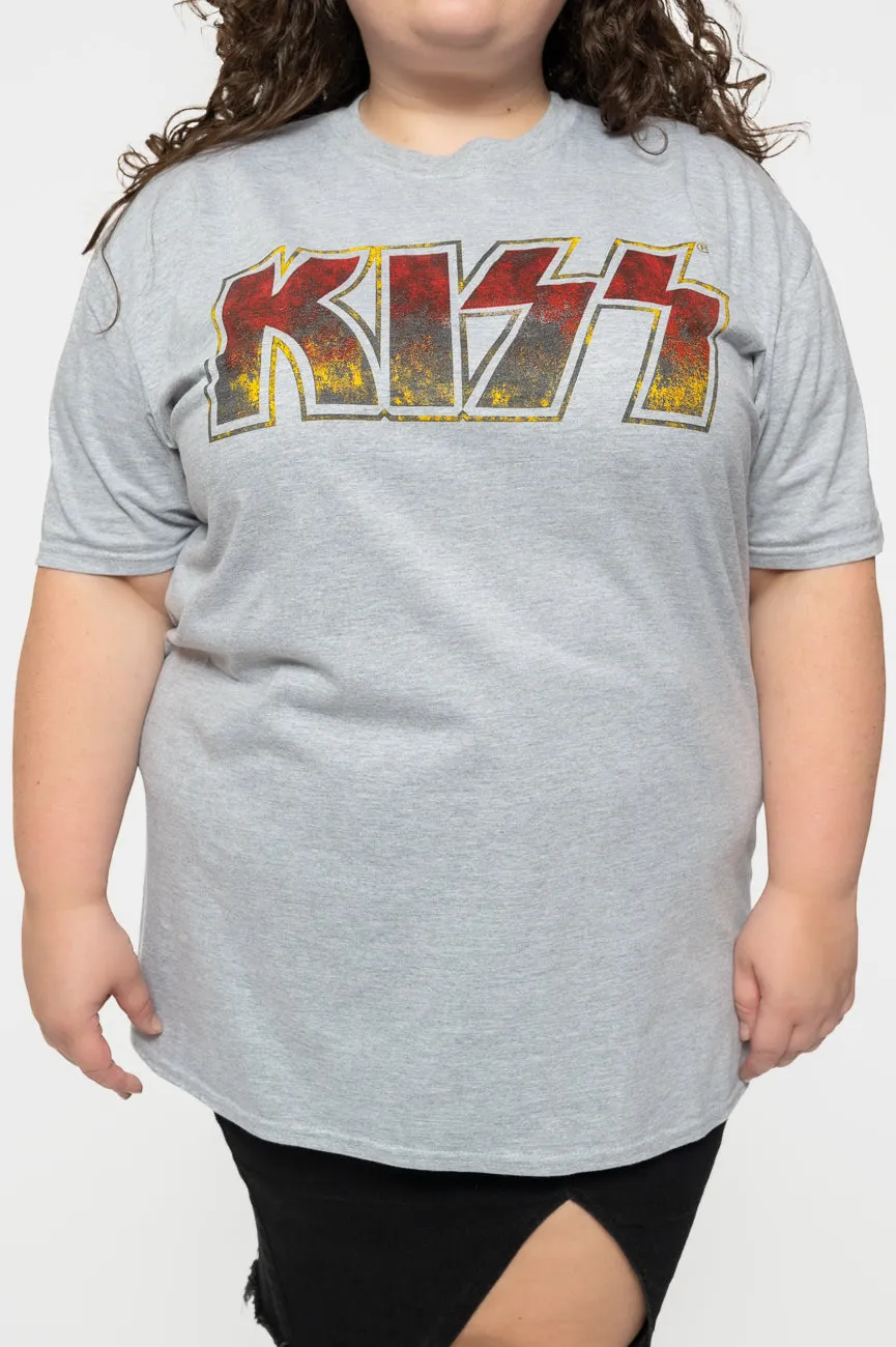 KISS Vintage Classic Band Logo T Shirt sold by Paradiso Clothing product image thumbnail 3
